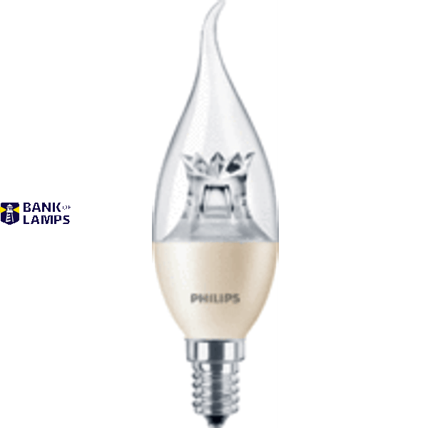 MAS LEDcandle DT 4-25W E14 BA38 CL image 1