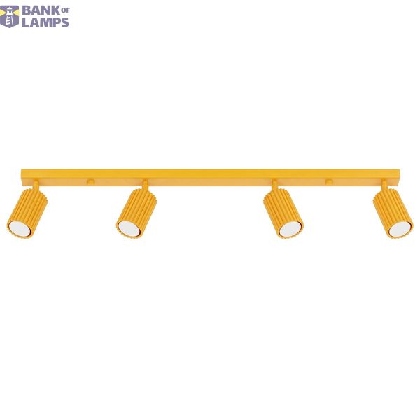 Ceiling lamp KARBON 4L yellow image 5