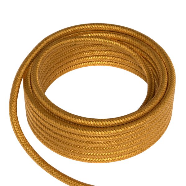 Textile Cable 2C Gold 50M Roll image 1