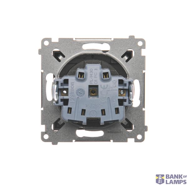 Switch with motion sensor and relay, Bronze matt, metalic image 1