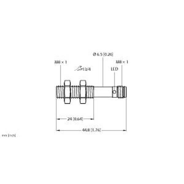 Capacitive Sensor   BCT2-M08-IOL-V1131 image 2