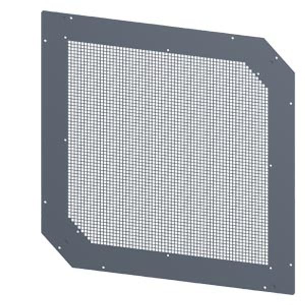 SIVACON, Roof, for corner cabinet with ventilation openings, with Ventilation openings IP20, T: 800 mm, image 2