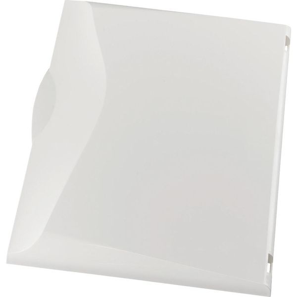 BCZ-A-TW-2/26 Plastic door, white, for 2-row distribution board image 2