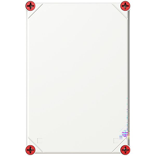 VMS 32 OPAQUE GREY COVER + RED SCREWS image 1
