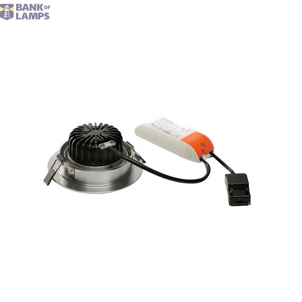 NEW TRIA LED DL ROUND Set, 12W, 2700K, 38ø, alu brushed image 1