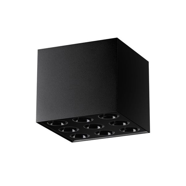 OZZY CEILING LAMP BLACK 4000K LED 9X16W IP20 image 1