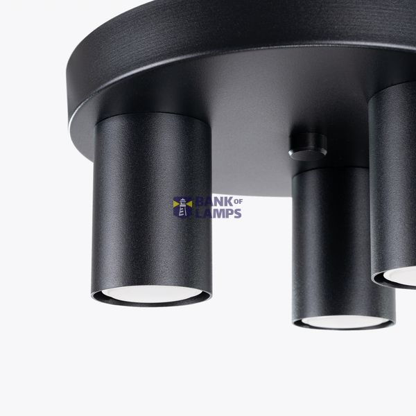 CEILING LAMP LAGOS 3P BLACK 3XGU10 image 6