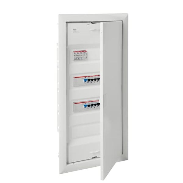 UK complete distribution board with SPD T2, HLAK, 2xFI 40/0.03A, 9xLS B16, 3p LS B20 image 2
