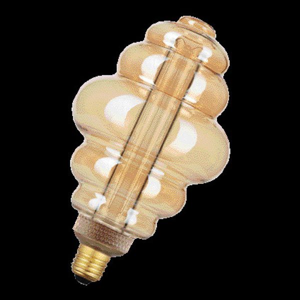 LED Glow S125 E27 4W 1800K Gold image 2