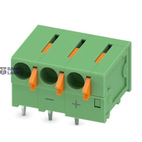 FFKDSA1/H2-5,08- 3 BD:-,+ - PCB terminal block image 1