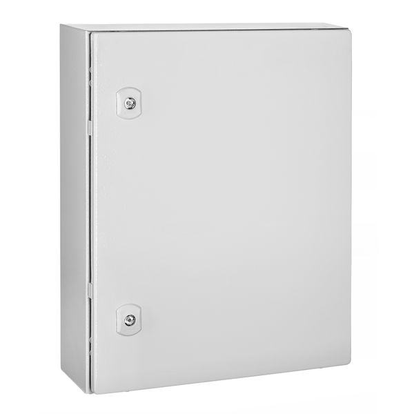 Wall-mounted enclosure 1 door IP66 H=500 W=400 D=150mm image 1