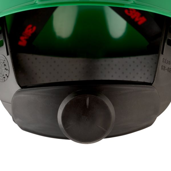 3M™ Hard Hat, Uvicator, Ratchet, Ventilated, Plastic Sweatband, Green, image 6