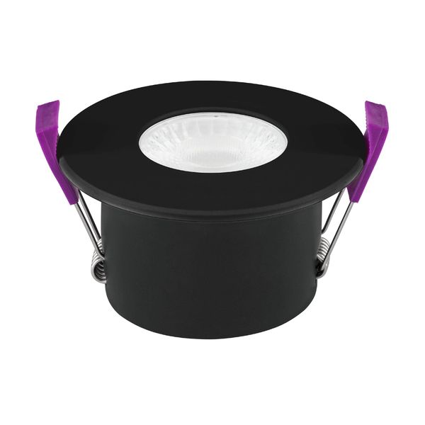 LED-EINBAUSPOT 87 black 'ALQUERIA' image 1