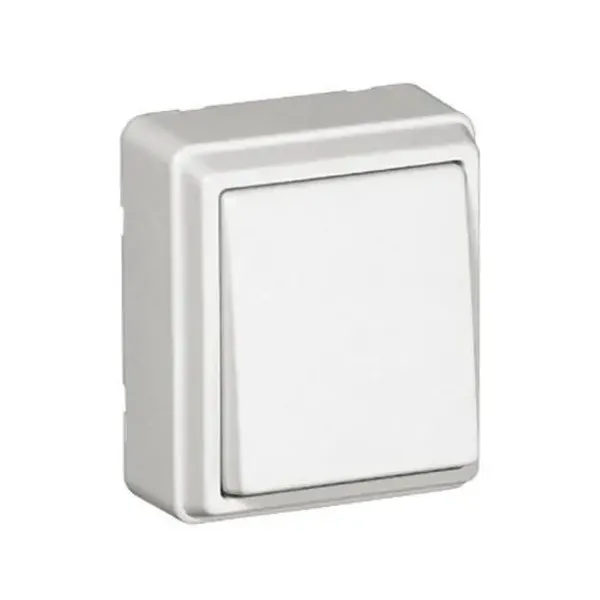 SINGLE POLE SWITCH WHITE image 1