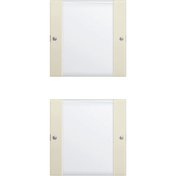 rocker set 2-g in.sp. System 55 clear/cr.white image 1