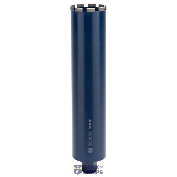Diamond wet core cutter 1 1/4" UNC Best for Concrete 107 mm, 450 mm, 9 segments, 11.5 mm image 1