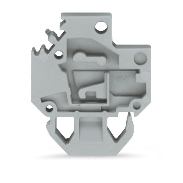 Spacer for plate thickness 1.5 mm 6 mm wide gray image 1