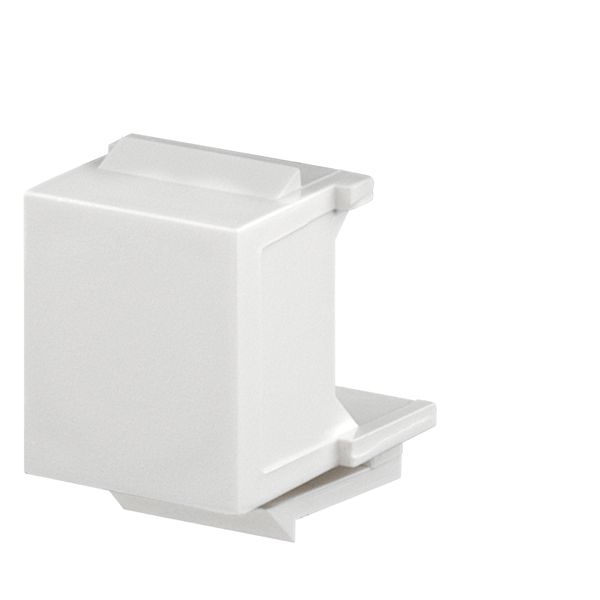 Keystone blind cap, pure white (similar to RAL9010) image 1