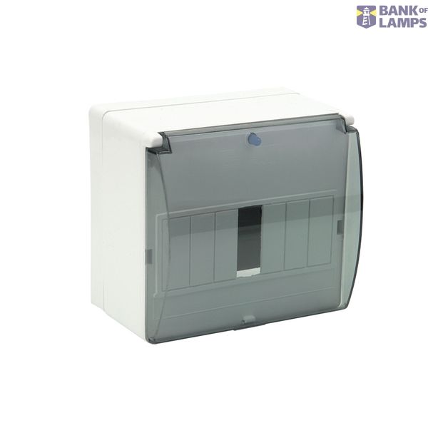Surface-mounted distribution board - RM 7S (N+PE) with glass image 1