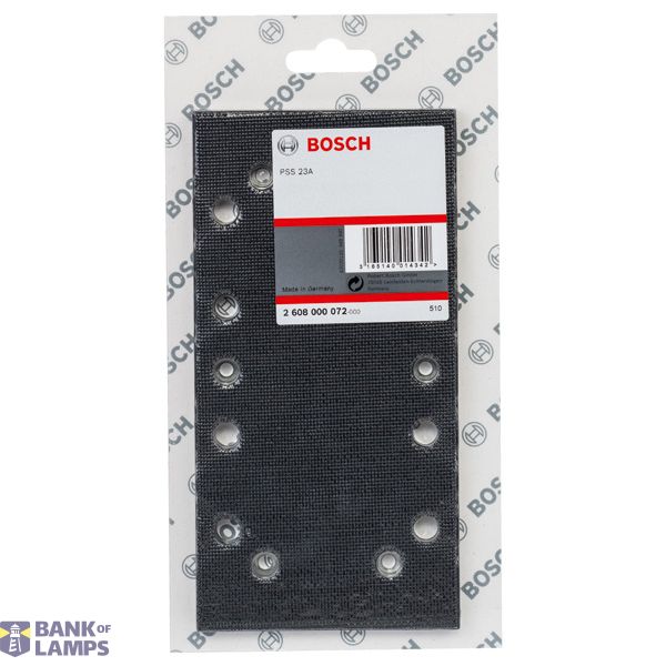 Sanding plate for GSS 182 x 92 mm image 2