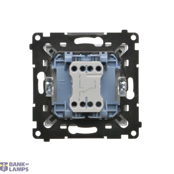 SAT-SAT-RTV double aerial socket, (module), Simon 24, IP20, graphite mat image 1