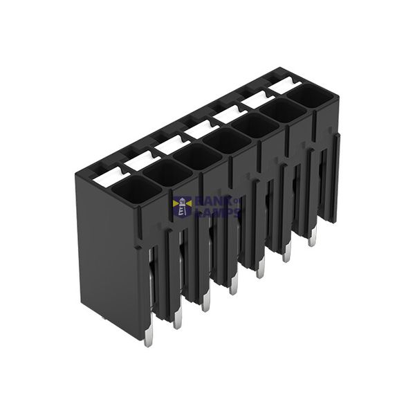 THR PCB terminal block push-button 1.5 mm² black image 2