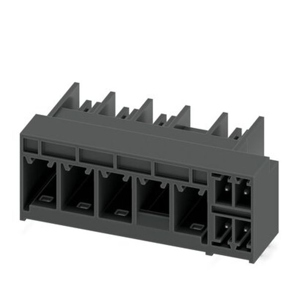 PCH 6/ 4+4-GL4-7,62 BK - Printed-circuit board connector image 2