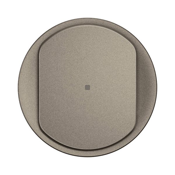 COVER FOR PUSH DIMMER 3 WIRES WITH NEUTRAL TITANIUM image 4