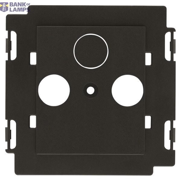 TV-RD-SAT socket out.adaptor black image 1