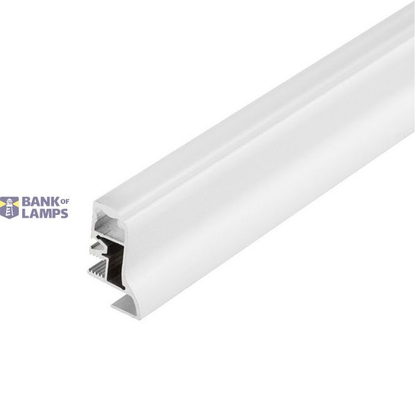 GLENOS Skirting Board 100, 1m, matt white image 2