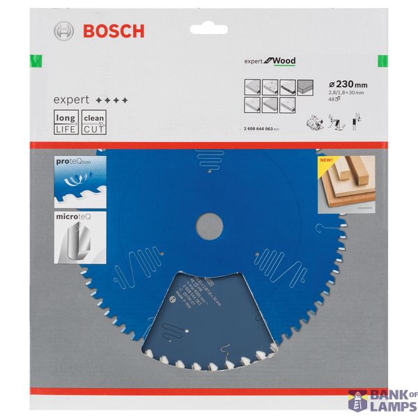 Circular saw blade Expert for Wood 230 x 30 x 2,8 mm, 48 image 2