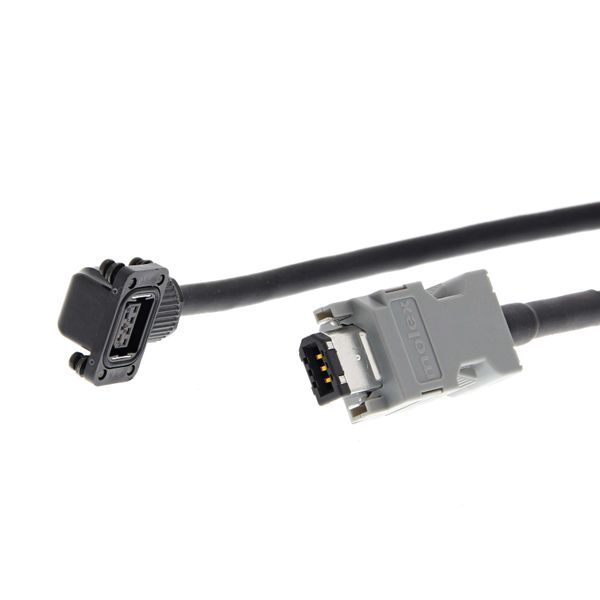 1S series servo encoder cable, 40m, 230V: 50-750W AA045280B image 1