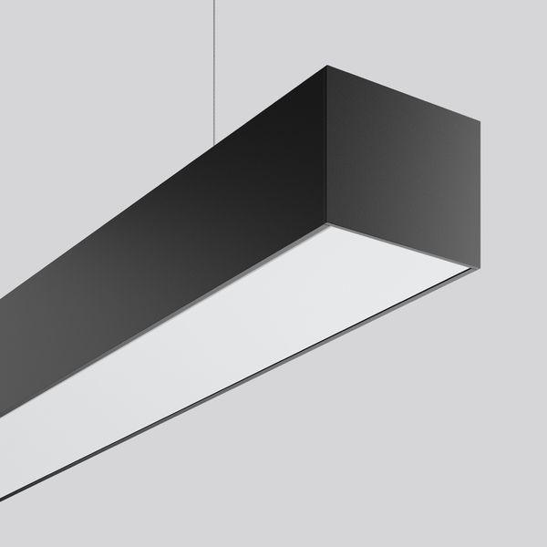 LESS IS MORE vario, 49 W, 7150 lm, 840, black, DALI Pendant luminaires image 1