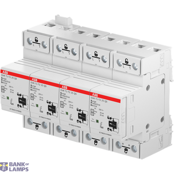 OVR T1-T2 4L 25-255 P QS Surge Protective Device image 1