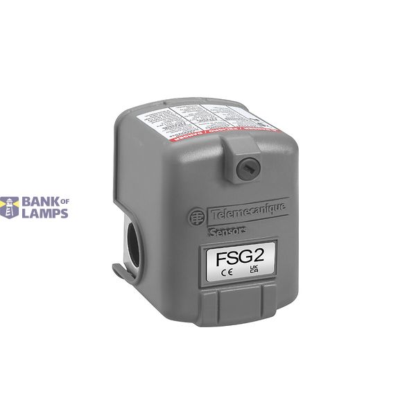 pressure switch 9012G - fixed scale - 1 threshold - 1.5 to 75 psig (CT image 24