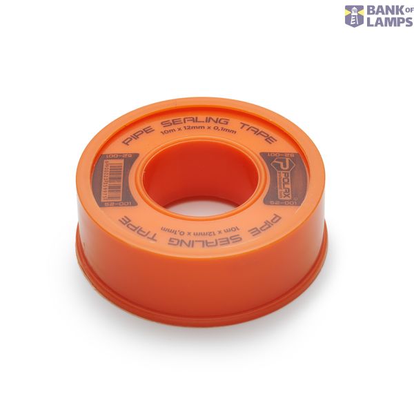 Pipe sealing tape 10 m x 12 mm x 0,1 mm image 1
