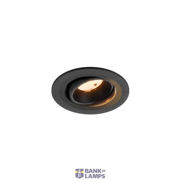 NUMINOS© MOVE S recessed ceiling light 2700K 55ø IP20 rnd bl image 1