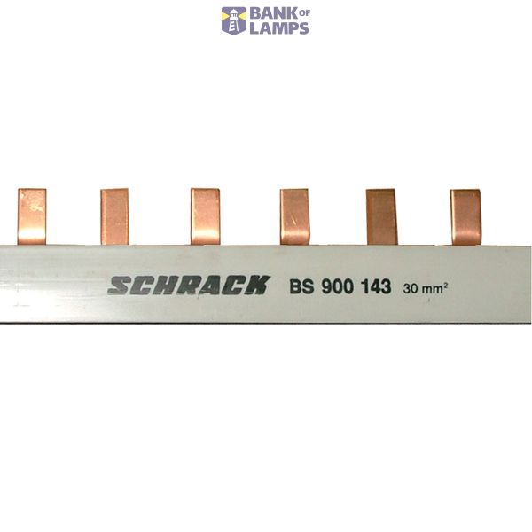 TYTAN-Busbar Pin Version 30mmý / MW=27mm, 3-pole, 1m image 1