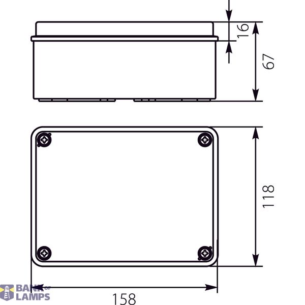 Hermetic box without weakening image 2