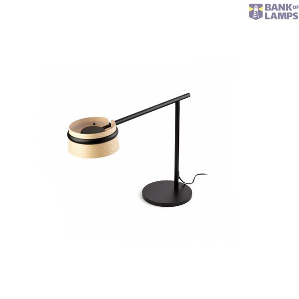 LOOP ASH TABLE LAMP+CLIP LED 6W 2700K UK image 1