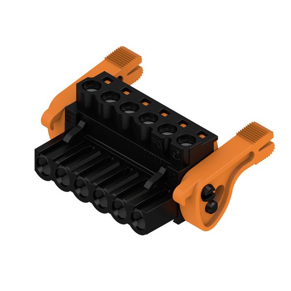 PCB plug-in connector, female plug, 5.08 mm, Number of poles: 6, 180°, Clamping yoke connection, Clamping range, max. : 4 mm², Box image 4