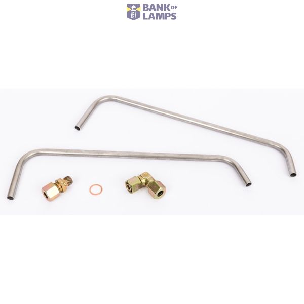 Impulse tubes, 10 mm, G 1/4, STAINLESS STEEL, For product type: AFPQ, DN 250 image 1