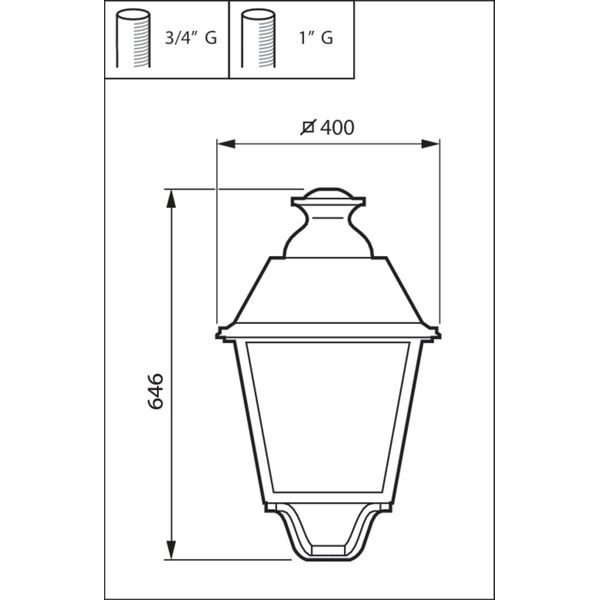 BDP651 LED50/830 II DM50 MK-BK PCC BALL image 2