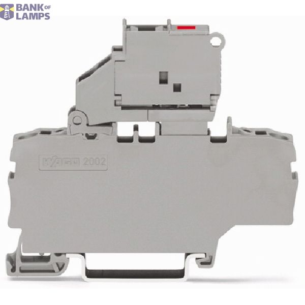 2-conductor fuse terminal block with pivoting fuse holder with additio image 2