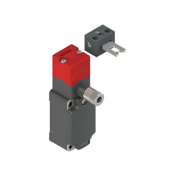 Safety switch with manual mechanical delay image 1