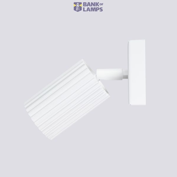 SINGLE WALL LAMP CARBON WHITE WITH MOVABLE LAMP FOR GU10 image 8