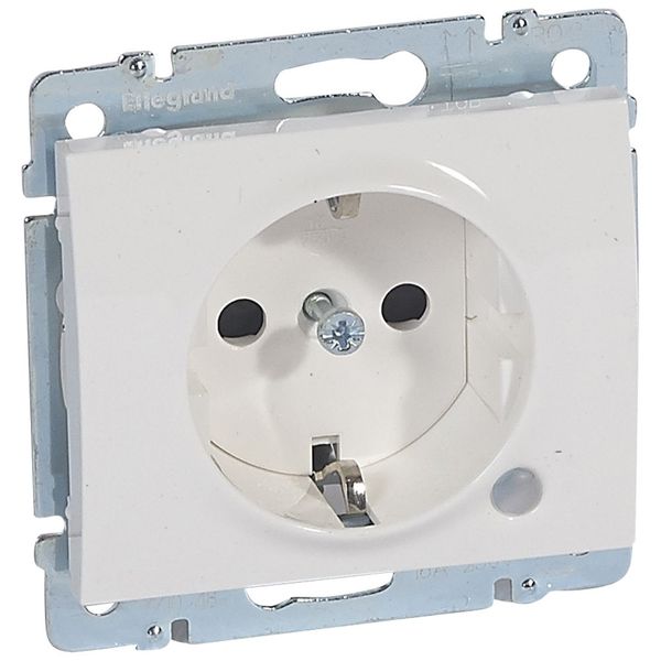Safety Socket Increased Contact Protection Illuminated Galea Color: Ultra White image 1