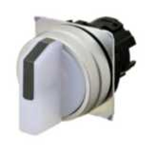 Selector A22NZ Ã˜22, 3 position, Lighted, bezel brushed M, AUTO RESET O A2270550A image 2