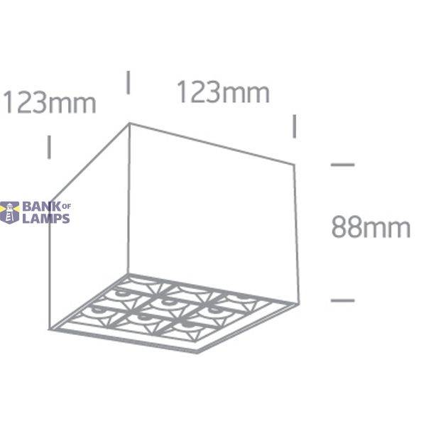 WHITE LED 30W WW 38deg IP20 230V image 2