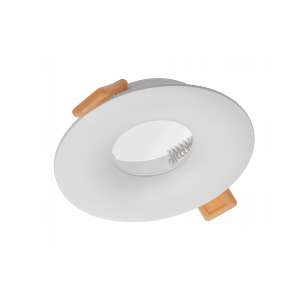 Spot luminaire housing ALESSIO, IP54, round, white image 1